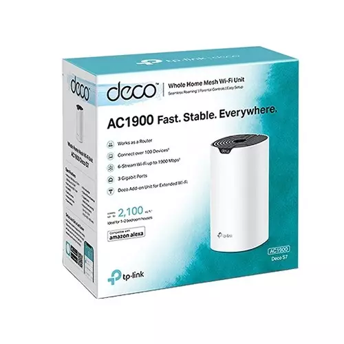 TP-Link Deco S7 AC1900 1900Mbps Gigabit Dual Band Wi-Fi 5 Home Mesh Router-gallery-2