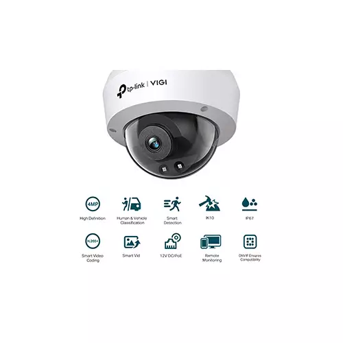 TP-link VIGI C240I 4MP IR Dome Network Camera - 1
