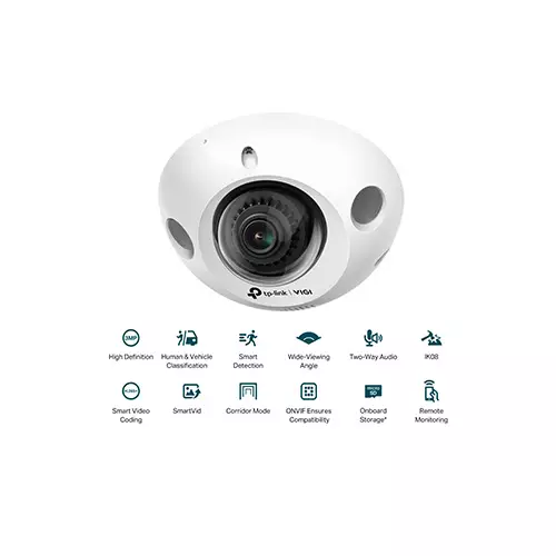 TP-link VIGI C230I Mini 3MP IR Dome Network Camera-1