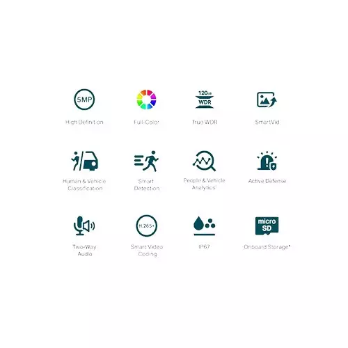 Tp-Link VIGI C350 5MP Outdoor Full-Color Bullet Network Camera - 2