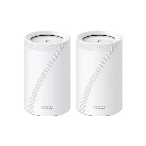 TP-Link Deco BE65 BE11000 Mbps 2.5G Tri-Band Wi-Fi 7 Mesh Router (2-Pack)