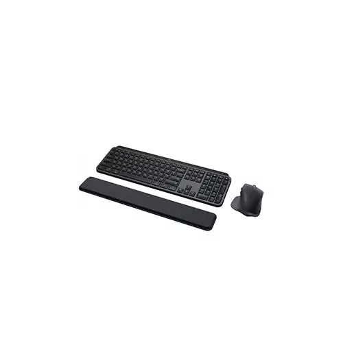 Logitech MX Keys S Wireless Graphite Keyboard & Mouse Combo With Palmrest-gallery-1