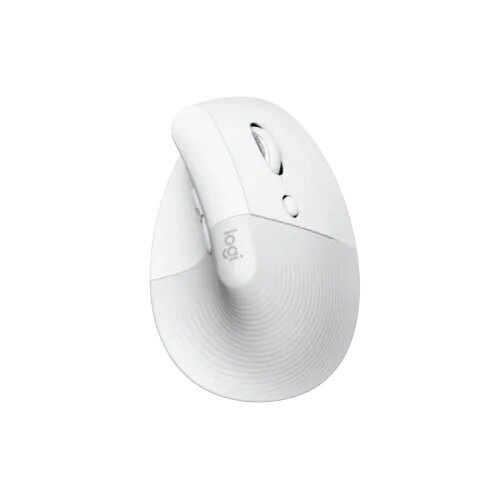 Logitech Ergo Series Lift Vertical Ergonomic Wireless Mouse (Off-White)