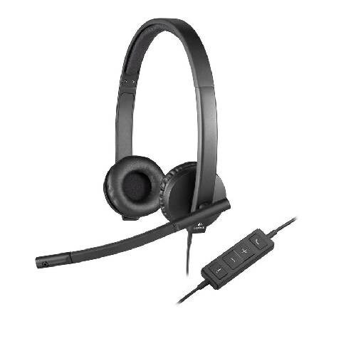 Logitech H570e Wired Stereo UC USB-A Headset