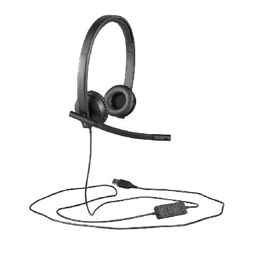 Logitech H570e Wired Stereo UC USB-A Headset - 2