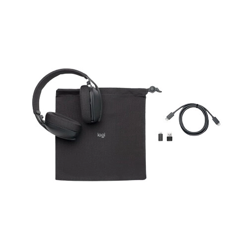 Logitech Zone Vibe Wireless Headphone (Black) - 2