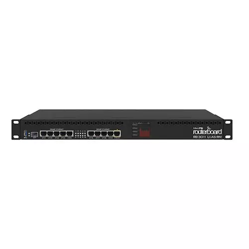 Mikrotik RB3011UiAS-RM 10xGigabit Ethernet Rackmount Router