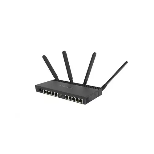 Mikrotik RB4011iGS+5HACQ2HND-IN 10X Gigabit Ethernet Router - 1