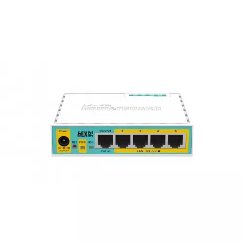 Mikrotik RB750UPr2 hEX PoE lite 5x Ethernet Router-gallery-1