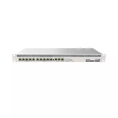 MikroTik RB1100x4 1U 13x Gigabit Ethernet ports Rackmount Router