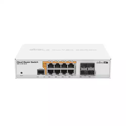 MIKROTIK CRS112-8P-4S-IN GIGABIT ETHERNET SMART SWITCH
