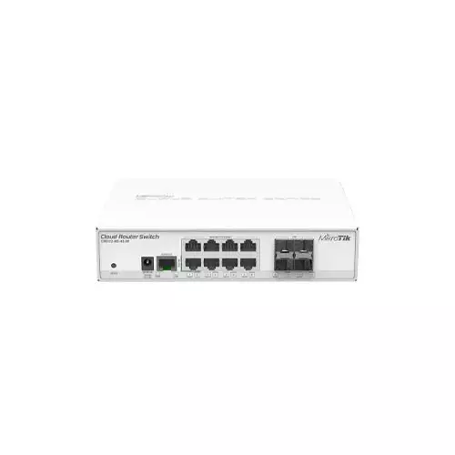 Mikrotik CRS112-8G-4S-IN 8 Port Layer 3 Gigabit Smart Switch