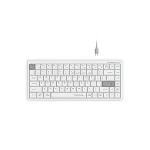 A4tech FSTYLER FBX53C Dual Mode Wireless Keyboard - White