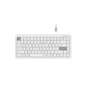 A4tech FSTYLER FBX53C Dual Mode Wireless Keyboard - White