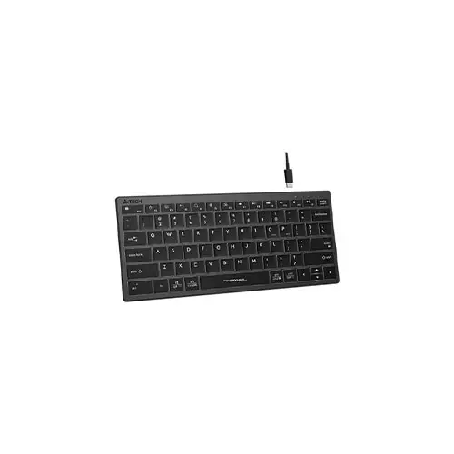 A4tech FX61 Mini FStyler USB Wired Keyboard-gallery-1