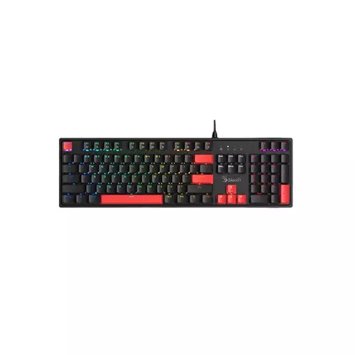 A4tech Bloody S520N RGB Wired Mechanical Gaming Keyboard (Brown Switch)