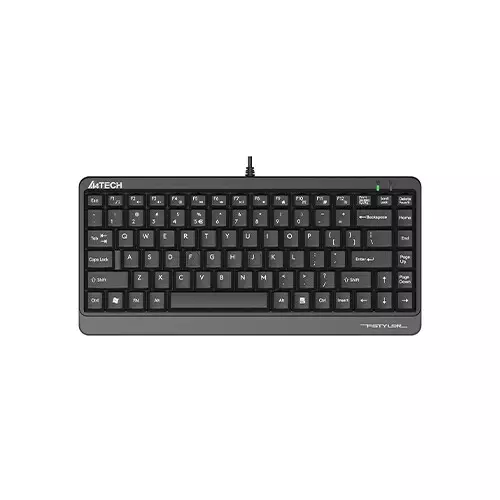 A4TECH FK11 USB Mini Keyboard With Bangla (Black)