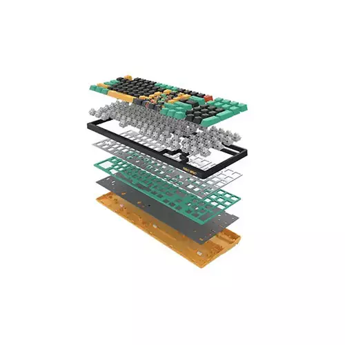 A4Tech Bloody AT98 RGB Wired Mechanical Gaming Keyboard - 1