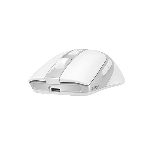 A4Tech FB50C Plus DPI 2000-3200 Wireless Mouse (White) - 3