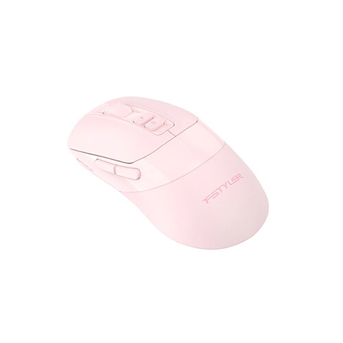 A4Tech FB50C Plus DPI 2000-3200 Wireless Mouse (Pink) - 2