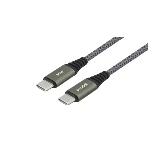 PROLINK PD60W 60W USB-C TO USB-C FAST CHARGE PD CABLE