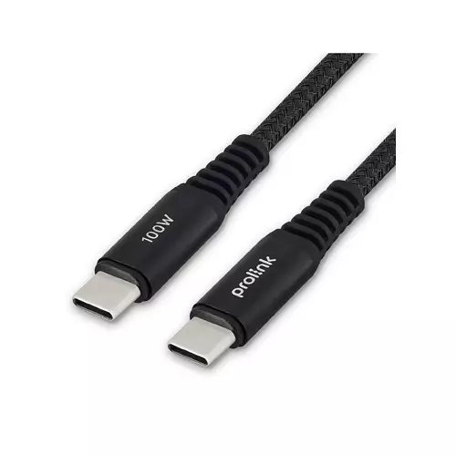 PROLINK PD100W 100W USB C-C PD FAST CHARGE CABLE