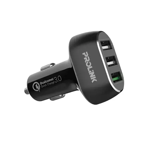PROLINK PCC33502 35W 3-PORT CAR CHARGER WITH INTELLISENSE