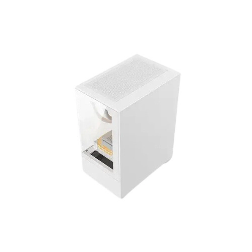 Golden Field T01 Mini-Tower M-ATX Gaming Case (White) - 2
