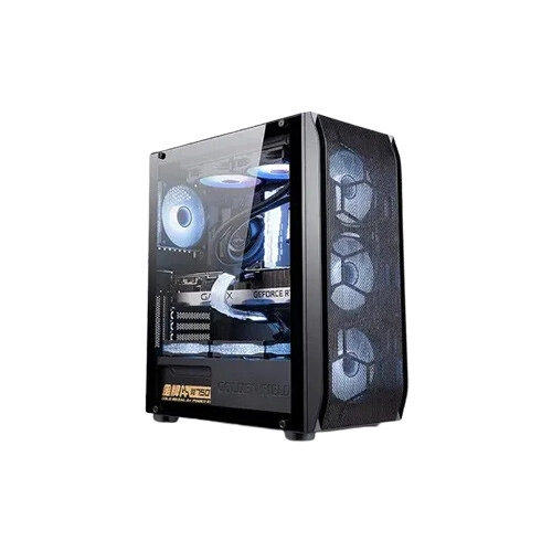 Golden Field Snow Pro Mid-Tower E-ATX Gaming Case (Black)