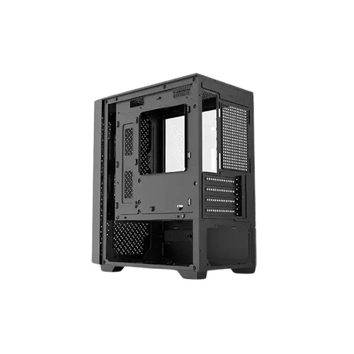Golden Field V01 Mini-Tower M-ATX Gaming Case (Black) - 2
