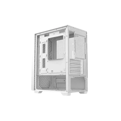 Golden Field V01 Mini-Tower M-ATX Gaming Case (White) - 2