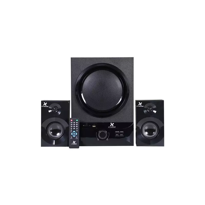 Xtreme E209BU 2:1 Bluetooth Speaker With Remote (Black)