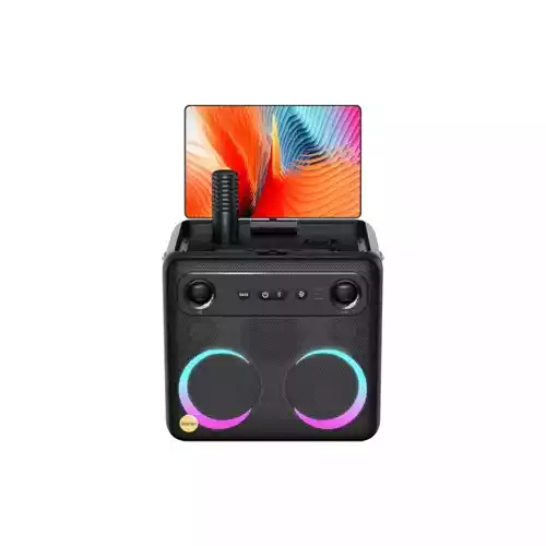 Ikarao Xtreme Break X2 All-in-One Portable Karaoke Speaker with Smart Display