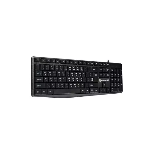 Xtreme KB600S Wired Keyboard (Black)-1