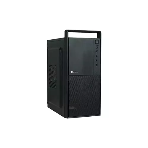 Xtreme F03 Micro ATX Mini Tower Desktop Casing (Black)