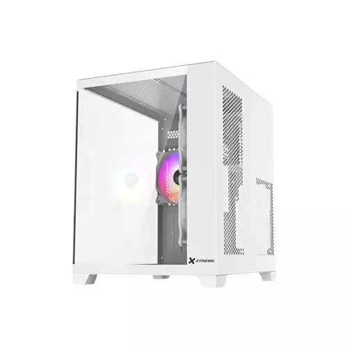 Xtreme S270W ARGB Mid Tower White Case With 3 ARGB Fan-gallery-3