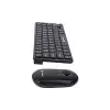 Xtreme K911C Wireless 64keys + FN Keys Black Keyboard Mouse Combo-1