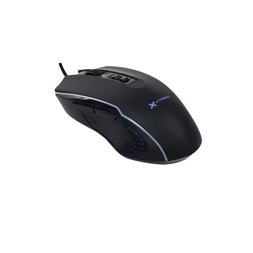 Xtreme K502C RGB Backlit USB Wired Gaming Keyboard, Mouse, Mouse Pad & Headphone Black Combo with Bangla-gallery-3