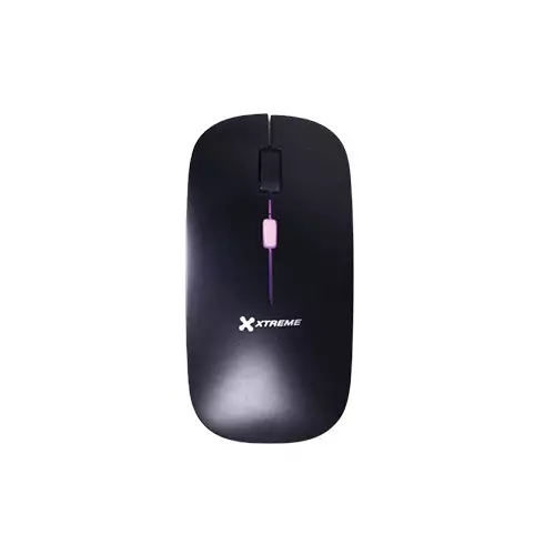 Xtreme WM19RC 4D Rechargeable RGB Lighting Wireless Black Mouse