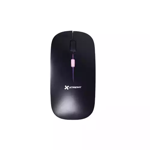 Xtreme WM19RC 4D Rechargeable RGB Lighting Wireless Black Mouse