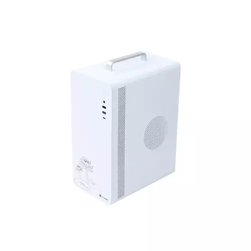 Xtreme U200 Mid Tower Micro ATX Desktop White Case With PSU-2