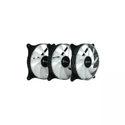 Xtreme XJOGOS CF30R 3 120mm 3xFAN RGB Tri Color Casing Cooling Fan-gallery-2
