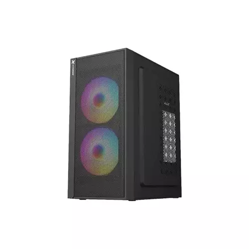 Xtreme M111 RGB Mid Tower ATX Computer Case With 2 RGB Fan