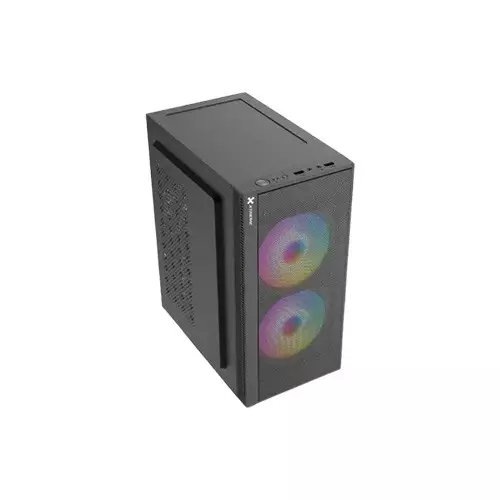 Xtreme M111 RGB Mid Tower ATX Computer Case With 2 RGB Fan-gallery-1