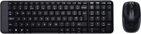 Logitech MK220 Combo USB Wireless Keyboard