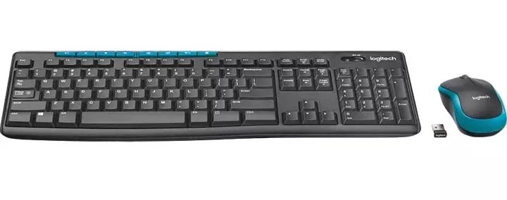 Logitech MK275 Wireless Combo with Keyboard and Mouse