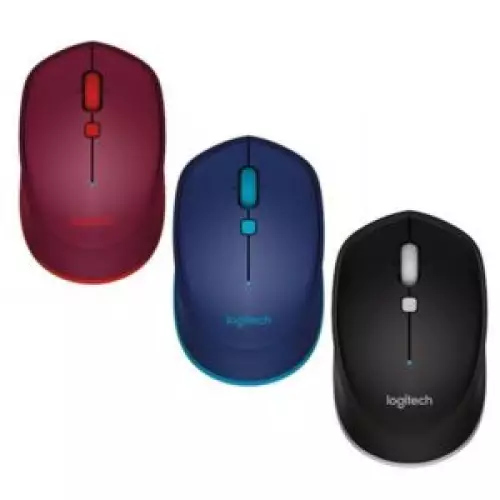 Logitech M337 Wireless Rubber Grip Bluetooth Mouse - 2