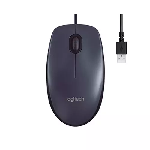 LOGITECH K120 KEYBOARD AND B100 OPTICAL MOUSE COMBO-1