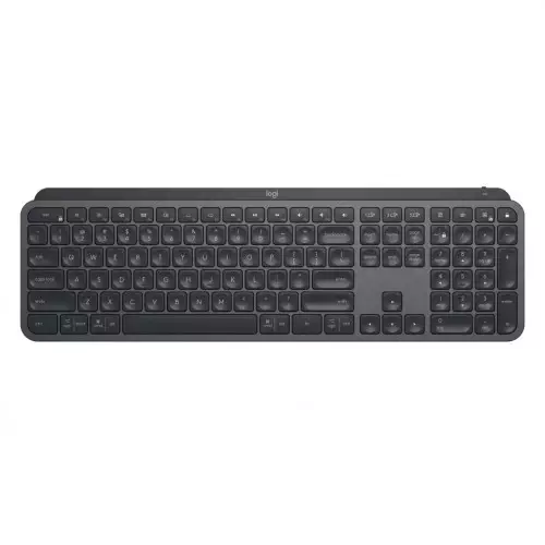 LOGITECH MX KEYS ADVANCED WIRELESS BLUETOOTH ILLUMINATED KEYBOARD (BLACK)
