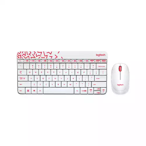 Logitech MK240 NANO Mouse and Keyboard Combo (white)